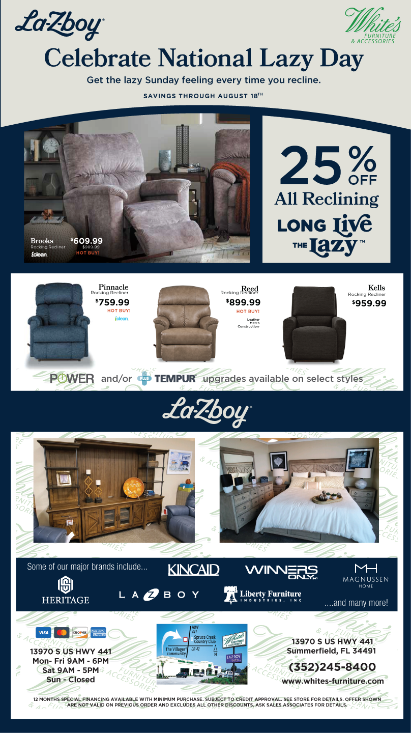 White's Furniture and Accessories - This Week's Special